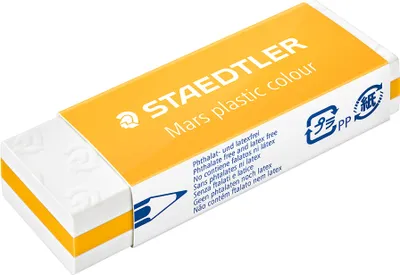 Produktbild von Mars Kunststoff Staedtler großer Farbradierer - Gelb