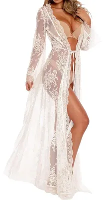 Zdjęcie produktu dla Sukienka "Losse Bloemenjurk" - Kimono w stylu boho - Sukienka plażowa damska - Luźna, zakrywająca sukienka - Idealna na wakacje - Wygodny styl