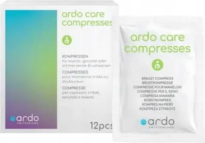 Image de Compresses pour le sein Sac de glace Pour l'allaitement Maman Chaud Froid Pack de 12 Ardo