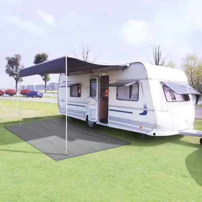 Immagine prodotto di The Living Store Tappeto tenda 250x550 cm Grigio chiaro