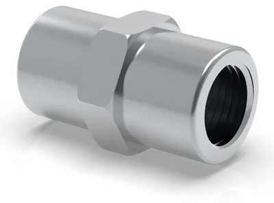Produktbild von 10x Verbinder M10 x 1 für Bremsleitung 4,75 mm Bördel F Typ OAA Profi Bremsleitungsverbinder DIN/ISO 1651 konform – Größe 10 Stück