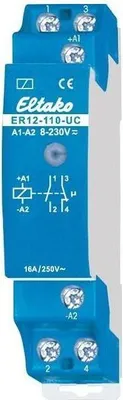 Produktbild von Eltako Schaltrelais 1 Schließer + 1 Öffner potenzialfrei 16A/250V AC 22110002