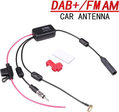 Produktbild von Universal DAB+ KFZ Splitter Adapter Antennen Antennenverstärker DAB Frequenzweiche