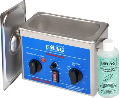 Obrázek produktu pro Emag 12 Hc ultrazvuková čistička 100 W 1,2 l Ultrazvuková čistička Viz text