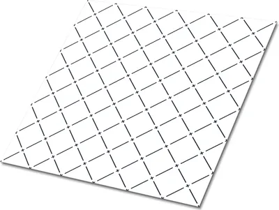 Produktbild von Selbstklebende Platten 30x30 cm Wandpaneele 9 Stück im Set Wanddeko - Minimalistisches Muster