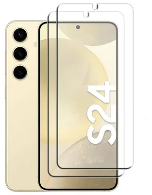 Produktbild von Displayschutzfolie für Samsung S24/S25 [2er-Pack] gehärtetes Glas mit Kameraausschnitt