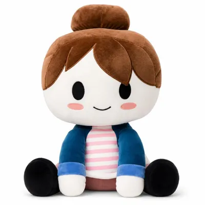 Image de Peluche Wiztex Blox Buddy, 22 cm. Peluche Box Buddy. (Vidéo YouTube disponible)