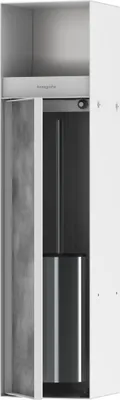 Produktbild von Hansgrohe Einbau Toilettenbürstenhalter XtraStoris Rock 56062700