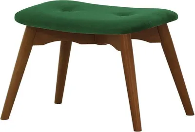 Image de Repose-pied Ducan Velvet-Kronos 14-Chêne foncé