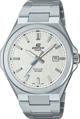 Produktbild von Casio Edifice Classic Herren Armbanduhr EFB-108D-7AVUEF Edelstahl Silber 10 ATM 133 g 3+3 Jahre