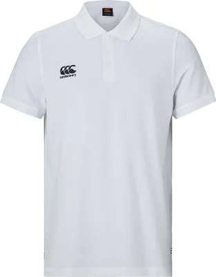 Obrázok produktu pre Canterbury Polo tričko pánske biele - športové ragbyové tričko veľkosť L