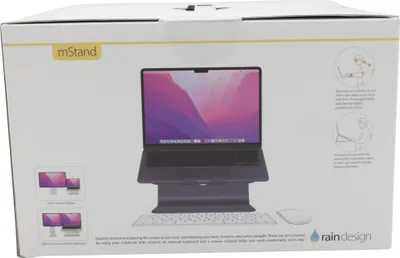 Produktbild von Rain Design mStand Laptop Stand, Midnight