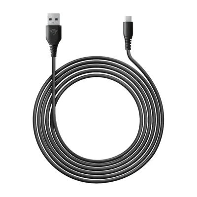 Produktbild von Trust GXT 226, PlayStation 5, Gaming Controllerkabel, Schwarz, USB, 3 m, Sony