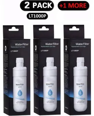 Produktbild von 3er-Packung LT1000P Ersatzwasserfilter fš¹r Kš¹hlschr?nke, 6 Monate/200 Gallonen, wei?.