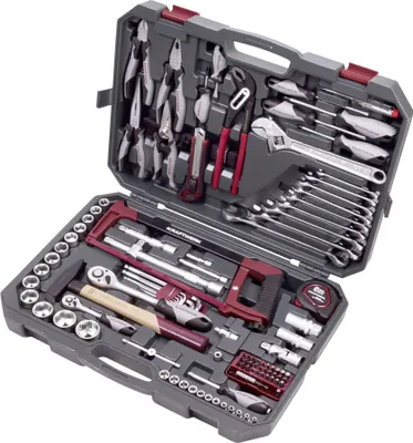 Image de Coffret Douilles Kraftwerk 115 Pcs Kit Complet 115 Pièces 1/4" Et 1/2" - Kraftwerk
