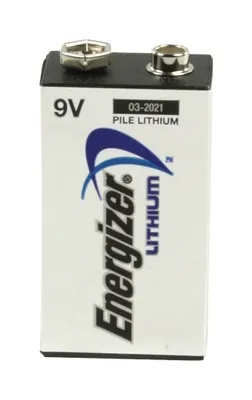 Image de Pile lithium 9 v, 1.5 V, ENERGIZER