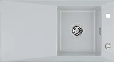 Produktbild von Spüle KeraDomo SIRO 90 Alu mit Excenterbedienung