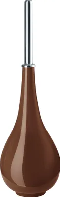 Produktbild von Nicol Toiletten Bürsten WC Klo Halter Garnitur Porzellan Tropfen Mocca