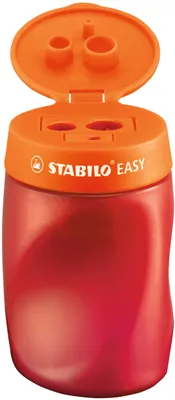 Produktbild von Ergonomischer Dosen-Spitzer für Rechtshänder - STABILO EASYsharpener - 3 in 1 - orange