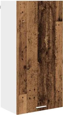 Immagine prodotto di vidaXL Armadio a muro in legno vecchio e bianco 50 x 31 x 100 cm Materiale a base di legno