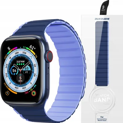 Produktbild von Dux Ducis Armband Band für Watch Se/8/7/6/5/4/3/2/1 41/40/38Mm Blau