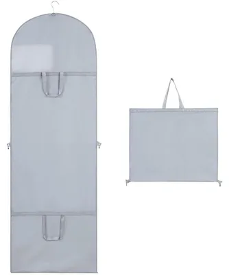 Obrázek produktu pro Oblečový vak, délka 180 cm, šedá barva, rozměry 60 x 180 cm, 1 kus