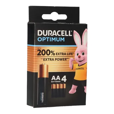 Produktbild von Duracell 5000394137486, Einwegbatterie, AA, 4 Stück(e), Mehrfarbig, 150 mm, 10 mm