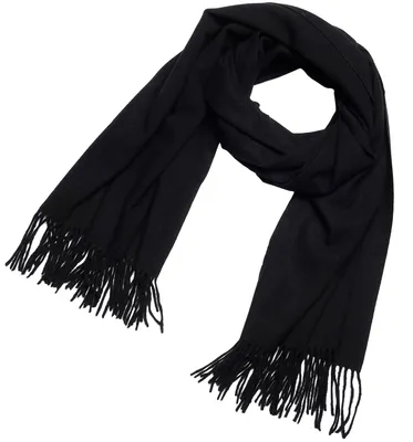 Produktbild von DonDon Damen Winter-Schal groß und flauschig 200 x 70 cm - Schwarz