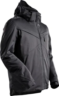 Produktbild von MASCOT 22035-657-09-4XL, Jacke, Mann, Schwarz, 4XL, 132 cm, Polyester
