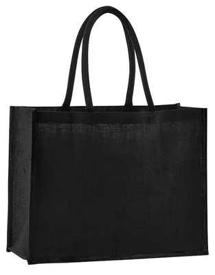 Produktbild von Westford Mill - Einkaufsnetz "Classic", Gestärkte Jute FK1732 (Einheitsgröße) (Schwarz)