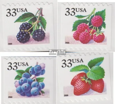 Produktbild von Briefmarken USA 2000 Mi 3333-3336 (kompl.Ausg.) postfrisch Freimarken - Früchte