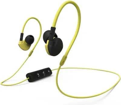 Obrázek produktu pro Hama Active BT, Bezdrátový, Sporty, 12 g, Sluchátka s mikrofonem, Černá, Žlutá