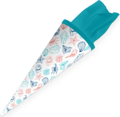 Produktbild von itenga Geschwister Schultüte 35cm "Muscheln"