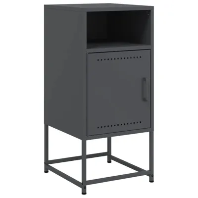 Immagine prodotto di Comodino Antracite 36x39x78 cm in Acciaio