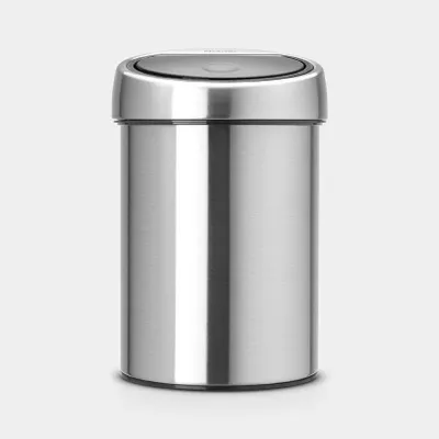 Image de Brabantia Touch Bin 3 Liter Matt Steel Fingerprint Proof