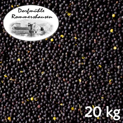 Immagine prodotto di 20 kg Semi di Colza Sfusi Nero Purificato Caldo Pacchi Produzione di Olio DML