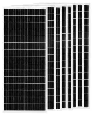 Produktbild von Solarpanel, hohe Effizienz, vielseitige Anwendungen, 8Stück100W (800W)