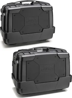 Produktbild von Kappa 2024/04 46L Monokey Side Trunks Kgr46 Garda Black Line Lite (Paar = 2 Stück) + Extra Schloss