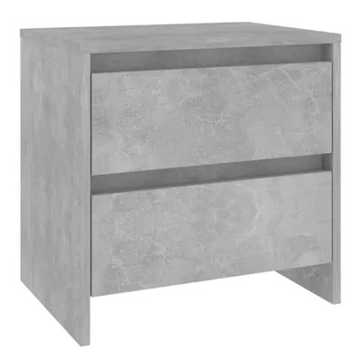 Produktbild von Nachttisch Betongrau 45x34,5x44,5 cm Holzwerkstoff