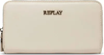 Immagine prodotto di REPLAY portafoglio Zip Around Wallet Optical White bianco