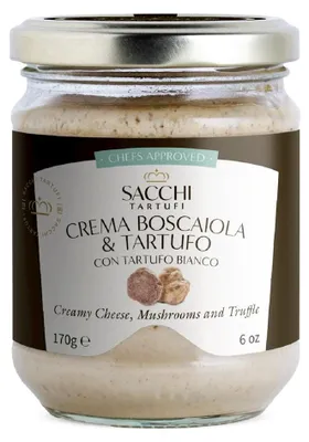 KREM Z RICOTTĄ I TRUFLĄ LETNIĄ 170 g - SACCHI TARTUFI