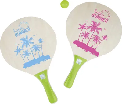 Produktbild von Happy People Beachball-Set 2 Schläger 1 Ball