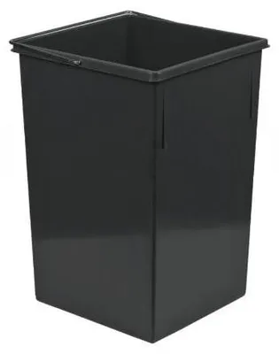 Image de Hailo Seau intérieur 1220189 gris basalte 15 litres 230 x 220 x 350 mm avec anse