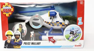 Obrázok produktu pre Helikopter policyjny Strażak Sam z figurkami i akcesoriami