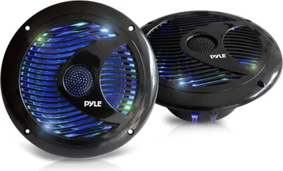 Obrázok produktu pre Pyle PLMR6LEB, 2-way, 2.0 kanály/kanálov, Kábel, 45 - 16000 Hz, 4 ohm, Čierna