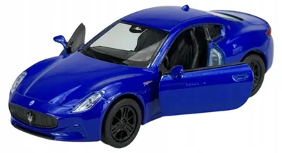 Produktbild von Welly Maserati Granturismo Folgore Spielzeugauto Metall Blau 1:34