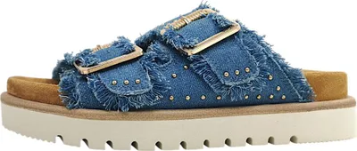 Immagine prodotto di Mustang: Scarpe da donna, sandali, comode, blu, per il tempo libero