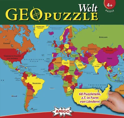Produktbild von Geo Puzzle - Welt