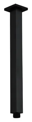 Image de Laveo KVADRATO NWQ_750K, bras de douche de plafond, noir