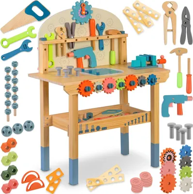 Immagine prodotto di Officina di legno con attrezzi RK-876 Ricokids